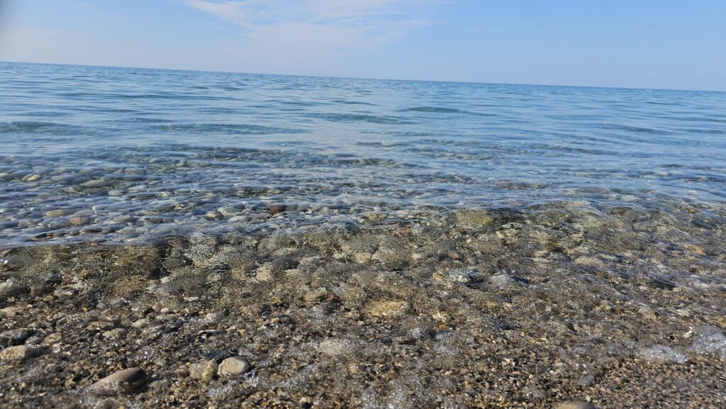 Clear Water Northern Michigan Beach