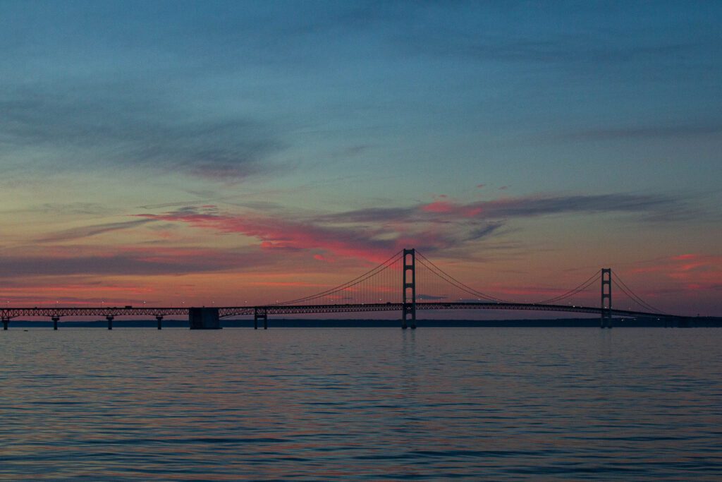 Michigan's Upper Peninsula -Mackinac Bridge